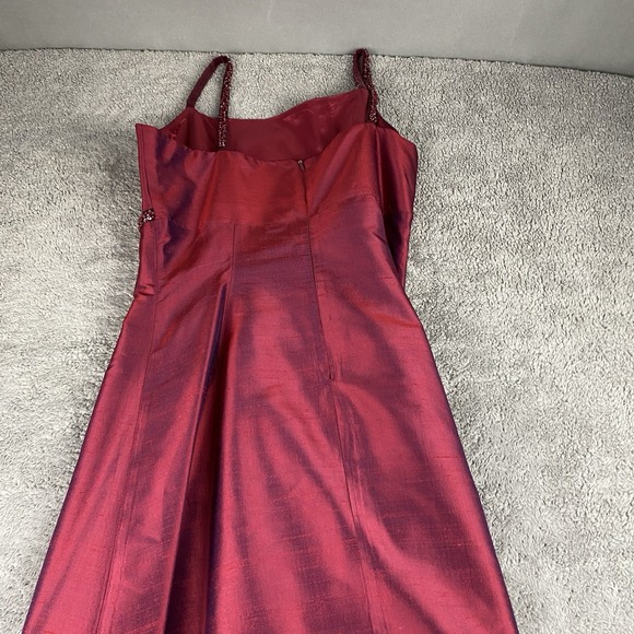 MW Maxi Dress Womens 12P Red - Picture 11 of 12